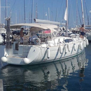Oceanis 54 monohull boat for yacht charters in Greek islands
